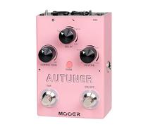 MOOER Autuner Vocal Effects Processor Voice Pedal Pitch Correction Reverb Delay Guitar Vocal Stompbox Microphone Amplifier for Guitarist Recording Live Performance Singing Streaming (MVP1)