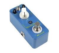 MOOER Blues Mood, MBD2 Bass Overdrive Guitar Distortion Effects Pedal, Blue, Small and Sturdy