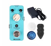 MOOER Ensemble King Guitar Analog Chorus Pedal, 9V 300mA Power Supply, Footswitch Toppers, Picks