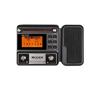 MOOER GE100 Multi-Effects Guitar Pedal with 80 Presets, 66 Effects, Loop and 40 Drum Rythm. Distortion, Expression Volume Wah Pedal, Tap Tempo, Headphone Out, LED Screen, Tuner