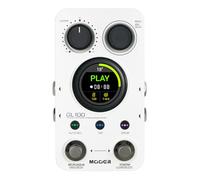 MOOER GL100 Looper Pedal Drum Machine, 2 in 1 Drum Looper Guitar Pedal 1.3-inch Touchsreen with 300 Min in Total 100 Slots 220 Drum Grooves Auto-record Time Stretch Function Dedicated Editor Software