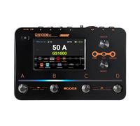 MOOER GS1000 Li Guitar Multi-Effect Processor Amp Sampling Dual Effects Chains with XLR Mic Input, Touch Screen, and 350+ Effects, Electric Guitar Pedal with 120 Sampling Slots, MIDI Port, Battery
