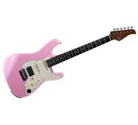 Mooer GTRS Guitars Standard 800 Shell Pink Intelligent Guitar with Gig Bag