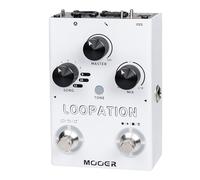 MOOER Looper Vocal Effects Processor Guitar Voice Pedal Vocal Stompbox Microphone Amplifier for Live Singing Streaming Recording (MVP3)