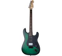 Mooer MSC31 Pro Guitar Green Burst