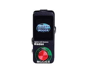 Mooer MSS1 Radar Cabinet Guitar Simulator, 2.25 in*1.75 in*4.25 in