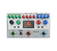 MOOER Ocean Machine II New 2024 Premium Dual Delay, Reverb and Looper Pedal Professional Ambient Pedal with Global EQ for Multiple Instruments, with MIDI THRU, MIDI IN, EXP, F4 Wireless Footswitch