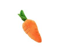 Mooff Crinkle Dog Toy for Small, Medium, and Large Breeds, Cute Carrot with Soft Squeaker, Carrot Shape Pet Plush Toy with Sound, Bite-Resistant Soft Comfortable Dog Toys