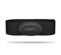 moofit HR8 Heart Rate Monitor Chest Strap, Low Energy Real-Time Heart Rate Data, Bluetooth 5.0/ANT+, Larger Communication Range, IP67 Waterproof, Compatible with iOS/Android Apps, Fitness Equipment, Black