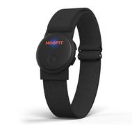 moofit HW401 Heart Rate Monitor Armband, IP67 Waterproof, Support Bluetooth/ANT+, Rechargeable Optical Heart Rate Sensor Bracelet Works with Wahoo, Strava (Dark black)
