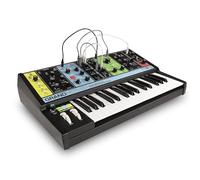 MOOG Grandmother Semi-Modular Analog Keyboard Synthesizer with 32 Keys, Built-In Arpeggiator, Sequencer and Spring Reverb Tank