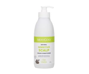 MooGoo Cream Conditioner - For Itchy, Dry, Sensitive Scalps Prone to Eczema & Psoriasis - Sulphate-Free, Silicone-Free, Paraben-Free - Natural Gentle Formula - 500 ml