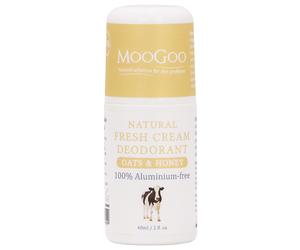 MooGoo Fresh Cream Deodorant - Oats & Honey - 60ml