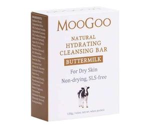 MooGoo Fresh Milk Cleansing Bar with Fresh Buttermilk and olive oil 130g