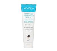 MooGoo Natural, Water-resistant, Zinc-based SPF 40 Sunscreen - Gentle, Clear, and Effective Sun Protection for All Ages and Skin Types - Chemical-Free Defense for You and Your Family, 120g / 4.2oz.