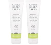 MooGoo Scalp Cream - For Mild Cradle Cap & Seborrheic Dermatitis - Soothing Relief for Dry, Itchy, Flaky Scalp Skin, Babies & Adults - 120 g (Pack of 2)