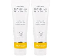 MooGoo Sensitive Skin Balm - Soothing Relief for Dry, Itchy, Sensitive Skin - Suitable for Babies & Adults Prone to Eczema, Dermatitis & Psoriasis - 120 g (Pack of 2)