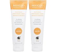 MooGoo Soothing MSM Moisturiser - Calming Cream for Sensitive, Irritated, Dry or Sunburnt Skin Including Eczema, Psoriasis & Rosacea - 120 g (Pack of 2)