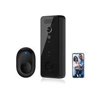 MOOILKO 5G 2.4G WiFi Doorbell Camera 1080P Video Intercom Doorbell HD Night Vision PIR Motion Detection Wide View