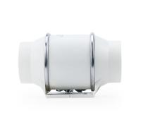MOOILKO Home Silent Inline Pipe Duct Fan Bathroom Kitchen Ventilation Toilet Exhaust Fan 75/100/125/150/200mm Indoor Growth(4inch)