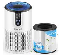 MOOKA C150 H13 True Hepa Air Purifier and Filter Bundle | Up to 120 m², Quiet 13 dB Sleep Mode, ECO Mode for Pets, Smoke, Dust, Pollen, Odor