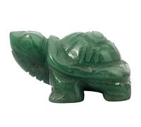 mookaitedecor 1.5 Inch Turtle Tortoise Statue Sculpture for Desk Decor