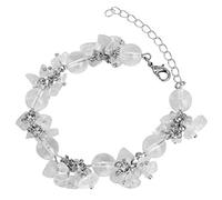 mookaitedecor Crystal Chip Beads Bracelet Adjustable Reiki Bracelet Gift