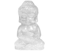 mookaitedecor Healing Crystal Baby Buddha Statue for Home Office Decor