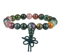mookaitedecor Healing Crystal Beads Stretch Reiki Chakra Stone Bracelet
