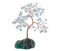 mookaitedecor Healing Crystal Money Tree for Home Office Decor