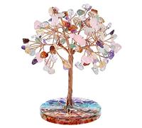 mookaitedecor Healing Crystal Tree Life Ornament for Home Office Decor