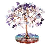 mookaitedecor Healing Crystal Tree Life Ornament for Home Office Decor