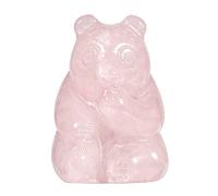 mookaitedecor Healing CrystalBear Pocket Stone Figurine