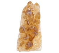mookaitedecor Natural Citrine Crystal Cluster Citrine Stone Ornament