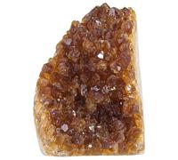 mookaitedecor Natural Citrine Crystal Cluster Citrine Stone Ornament