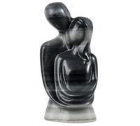 mookaitedecor Natural Crystal Hugging Couple Statue Figurine
