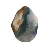 mookaitedecor Natural Ocean Jasper Crystal Flame Tower Standing Torch Point Flame Shaped Stone Towers Obelisk Meditation Home Decor, 2.2-2.86 LB