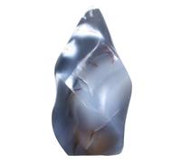 mookaitedecor Natural Orca Agate Crystal Flame Tower Standing Torch Point Flame Shaped Stone Towers Obelisk Meditation Home Decor, 0.22-0.44 LB