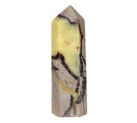 mookaitedecor Natural Septarian Crystal Wand Tower Ornament for Decor