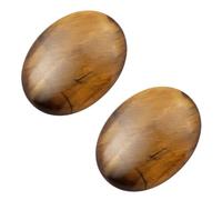 mookaitedecor Oval Crystal Palm Worry Stones for Anxiety Stress Relief