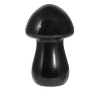 mookaitedecor Polished Crystal Mushroom Pocket Stone Figurine
