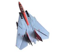 MOOKEENONE 1:100 Alloy United States Navy VF-101 Grim Reapers Grumman F-14 Tomcat Fighter Fighter Aircraft Model Simulation Aviation Science Exhibition Model