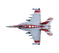MOOKEENONE 1:100 Alloy US Navy F/A-18 Super Hornet Strike Fighter VFA-102 Diamondbacks Fighter Toy Aircraft Model Simulation Aviation Science Exhibition