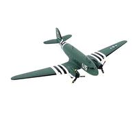 MOOKEENONE 1:100 Alloy WWII USAAF Douglas C-47 Skytrain Transport Aircraft Model Simulation Aviation Science Exhibition Model