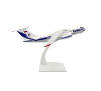 MOOKEENONE 1:200 Alloy Soviet Russia IL-76 Candid Transport Aircraft Model Simulation Aviation Science Exhibition Model
