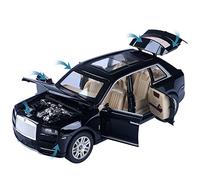MOOKEENONE 1:24 RC Car Diecast Alloy Sound & Light Pull Back Model Toy For Rolls Royce Cullinan