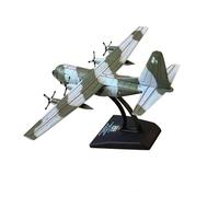 MOOKEENONE 1:250 Alloy US Air Force C-130H Hercules Transport Aircraft Model Simulation Aviation Science Exhibition Model