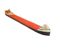 MOOKEENONE 1:400 Ship Paper Model SS Edmund Fitzgerald Ore Carrier Ship Model DIY Kit (Unassembled Kit)