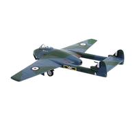 MOOKEENONE 1:72 Alloy Royal Air Force RAF De Havilland D.H.100 Vampire Fighter Aircraft Model Simulation Aviation Science Exhibition Model