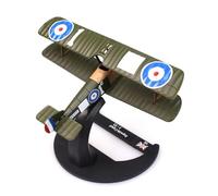 MOOKEENONE 1:72 Alloy WWI British Sopwith Camel F.1 Biplane Fighter Toy Aircraft Model Simulation Aviation Science Exhibition Model